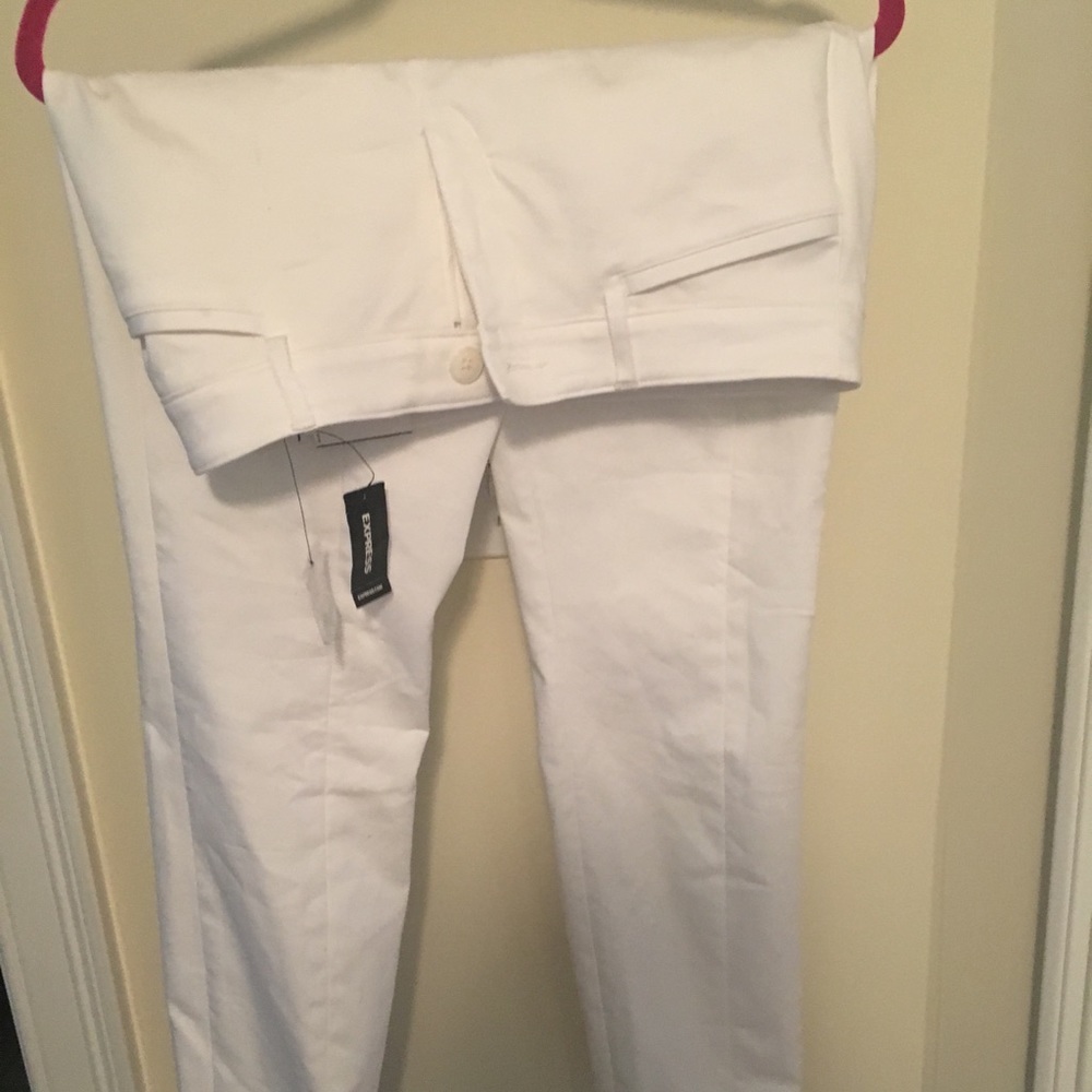 White dress pants